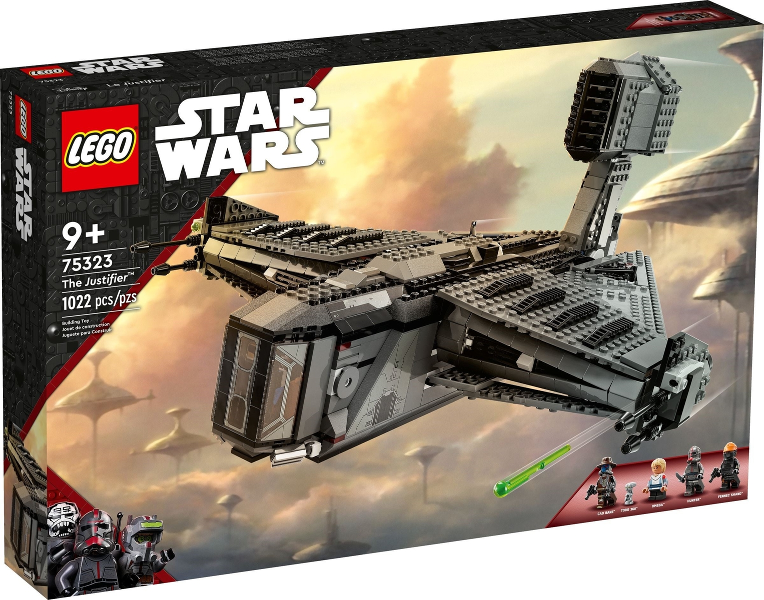 Box art for LEGO Star Wars The Justifier 75323