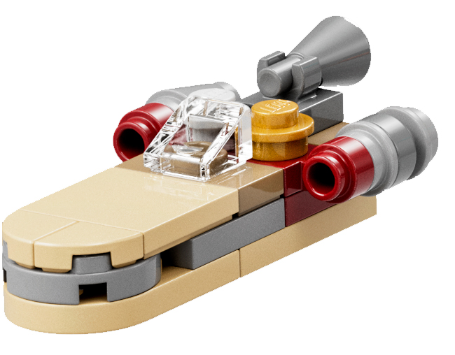 Box art for LEGO Holiday & Event Advent Calendar 2022, Star Wars (Day  7), Luke's Landspeeder 75340-8