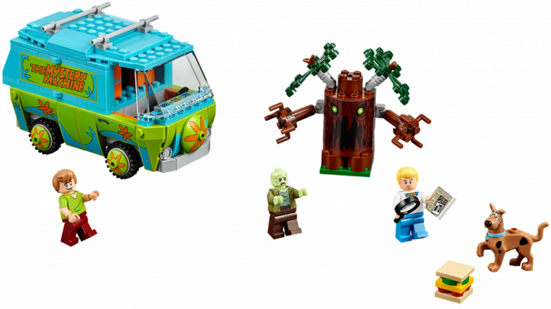 Display for LEGO Scooby-Doo The Mystery Machine 75902