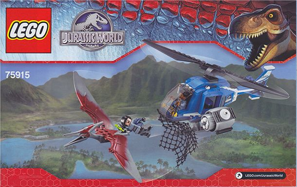Instructions for LEGO (Instructions) for Set 75915 Pteranodon Capture  75915-1