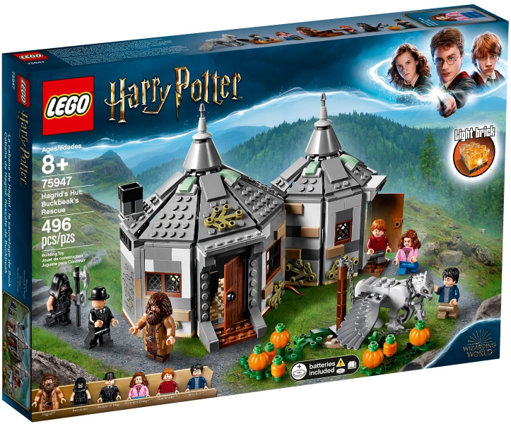 Box art for LEGO Harry Potter Hagrid's Hut: Buckbeak's Rescue 75947