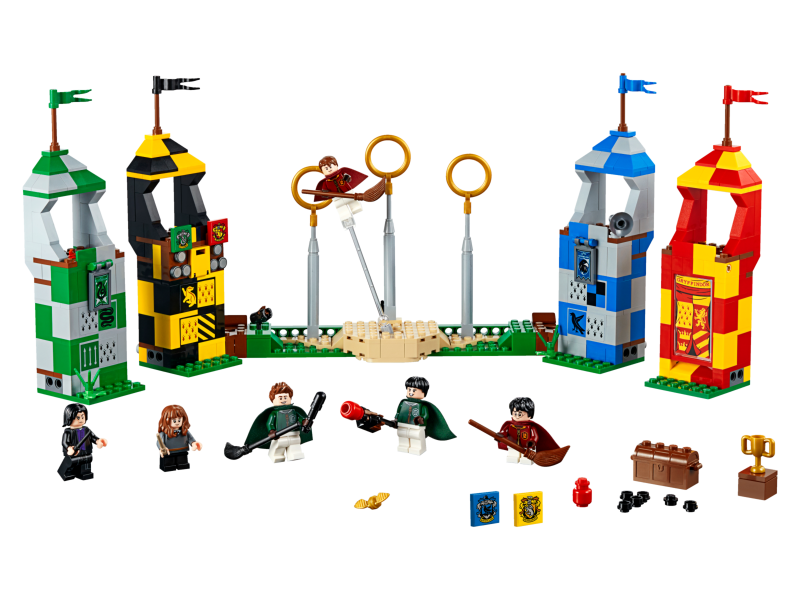 Display for LEGO Harry Potter Quidditch Match 75956