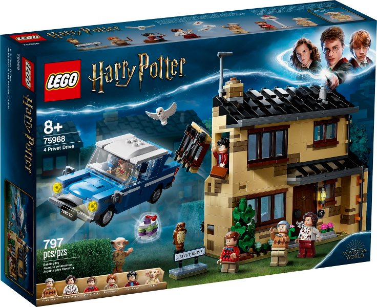 Box art for LEGO Harry Potter 4 Privet Drive 75968