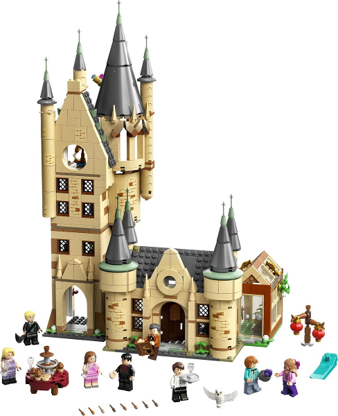Display for LEGO Harry Potter Hogwarts Astronomy Tower 75969