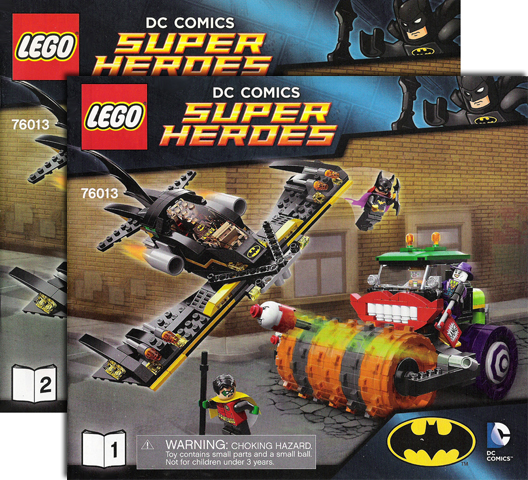 Instructions for LEGO (Instructions) for Set 76013 Batman: The Joker Steam Roller  76013-1