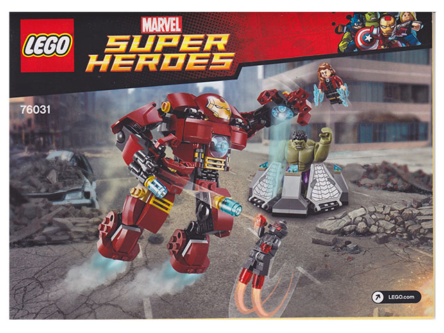 Instructions for LEGO (Instructions) for Set 76031 The Hulk Buster Smash  76031-1