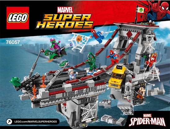 Instructions for LEGO (Instructions) for Set 76057 Spider-Man: Web Warriors Ultimate Bridge Battle  76057-1