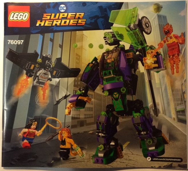 Instructions for LEGO (Instructions) for Set 76097 Lex Luthor Mech Takedown  76097-1