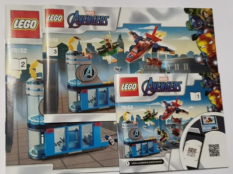 Instructions for LEGO (Instructions) for Set 76152 Avengers Wrath of Loki  76152-1