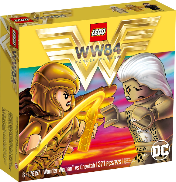 Box art for LEGO Super Heroes Wonder Woman vs Cheetah 76157
