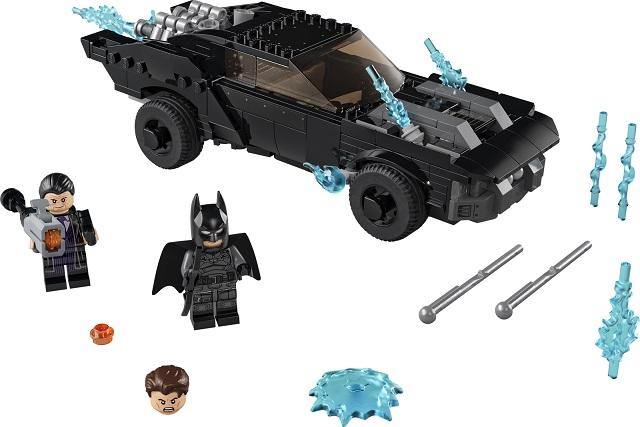 Display for LEGO Super Heroes Batmobile: The Penguin Chase 76181