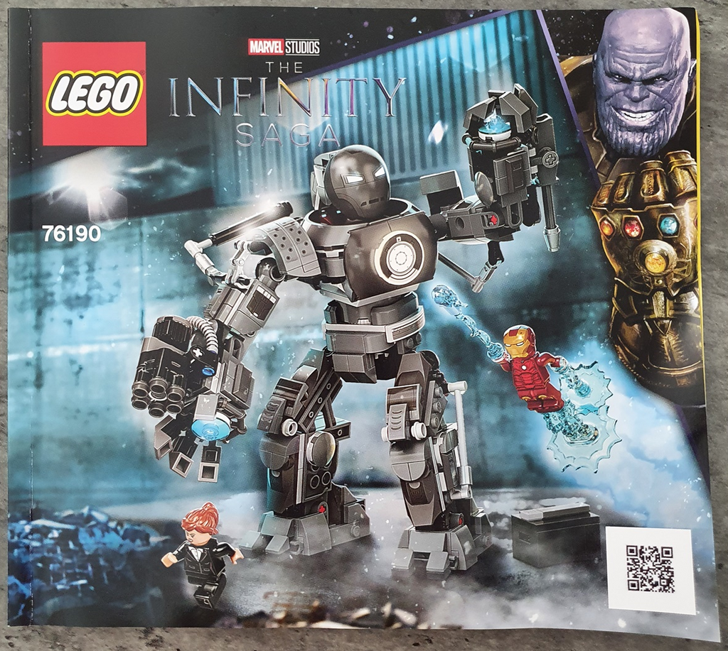 Instructions for LEGO (Instructions) for Set 76190 Iron Man: Iron Monger Mayhem  76190-1