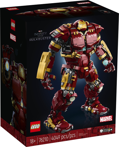 Box art for LEGO Super Heroes Hulkbuster 76210