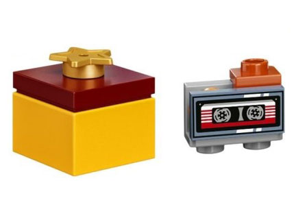 Box art for LEGO Holiday & Event Advent Calendar 2022, Guardians of the Galaxy (Day  2), Present and Walkman 76231-3