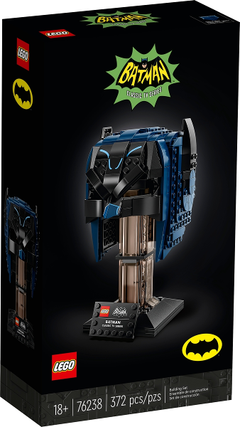 Box art for LEGO Super Heroes Classic TV Series Batman Cowl 76238