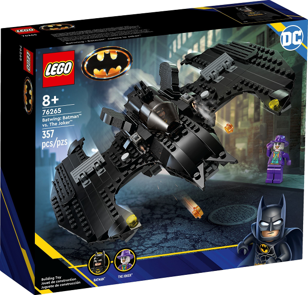Box art for LEGO Super Heroes Batwing: Batman vs. The Joker 76265