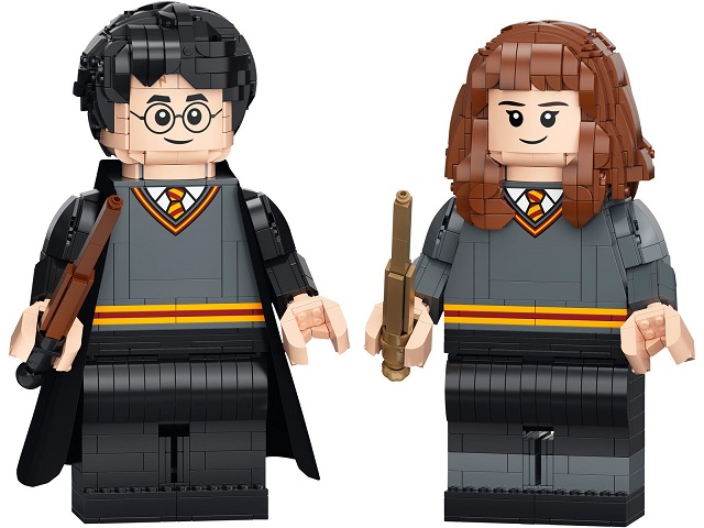 Display for LEGO Harry Potter Harry Potter & Hermione Granger 76393