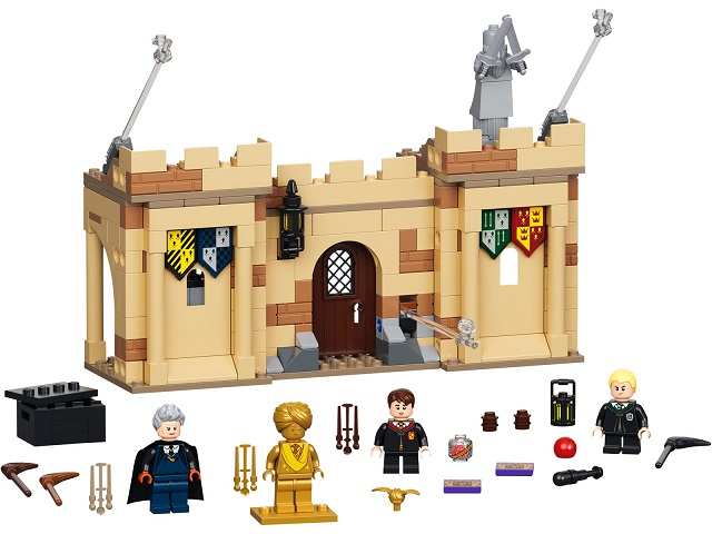 Display for LEGO Harry Potter Hogwarts: First Flying Lesson 76395