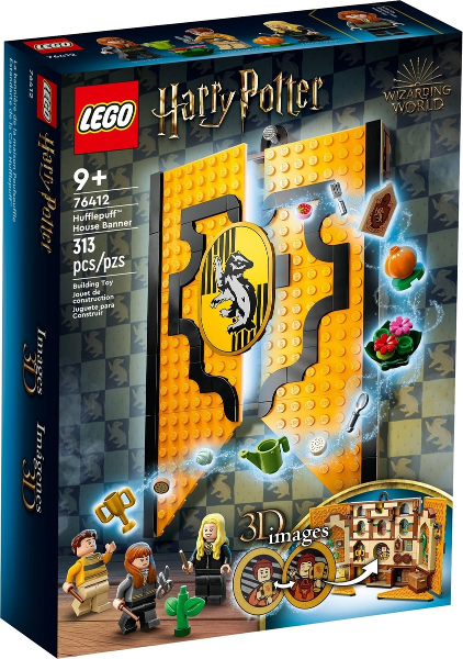 Box art for LEGO Harry Potter Hufflepuff House Banner 76412
