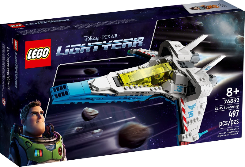 Box art for LEGO Disney XL-15 Spaceship 76832
