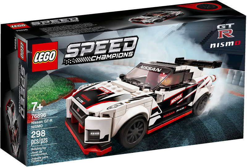 Box art for LEGO Speed Champions Nissan GT-R NISMO 76896