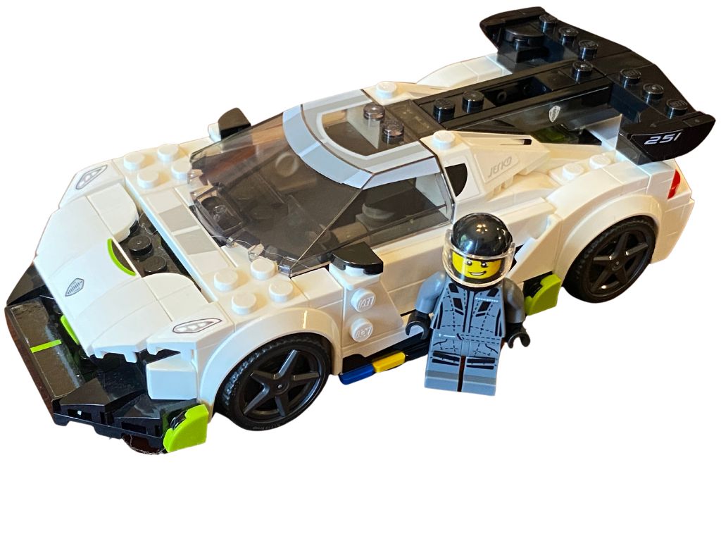 Display for LEGO Speed Champions Koenigsegg Jesko 76900