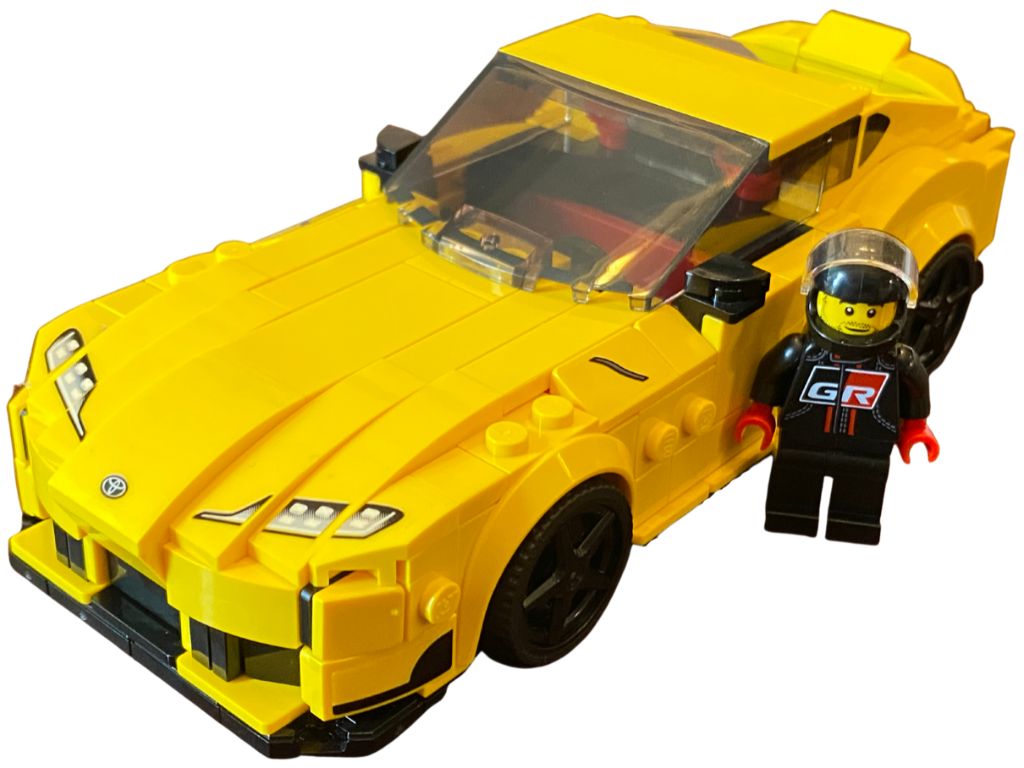 Display for LEGO Speed Champions Toyota GR Supra 76901