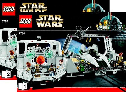 Instructions for LEGO (Instructions) for Set 7754 Home One Mon Calamari Star Cruiser, Limited Edition  7754-1