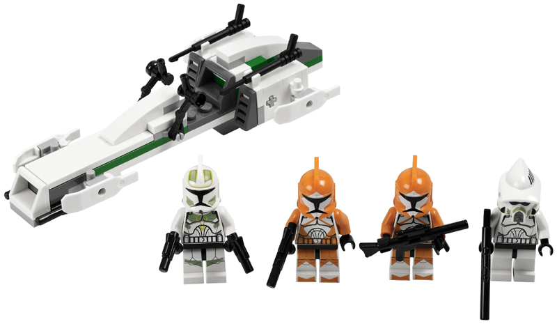 Display for LEGO Star Wars Clone Trooper Battle Pack 7913