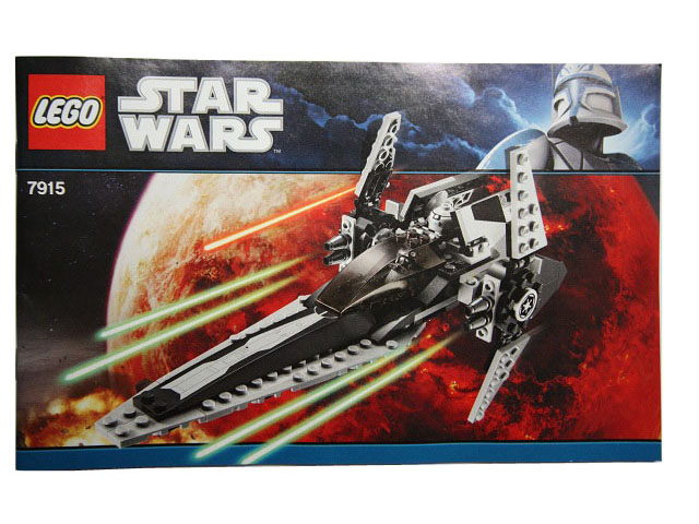 Instructions for Set 7915 Imperial V wing Starfighter