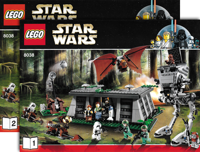 Instructions for LEGO (Instructions) for Set 8038 The Battle of Endor  8038-1