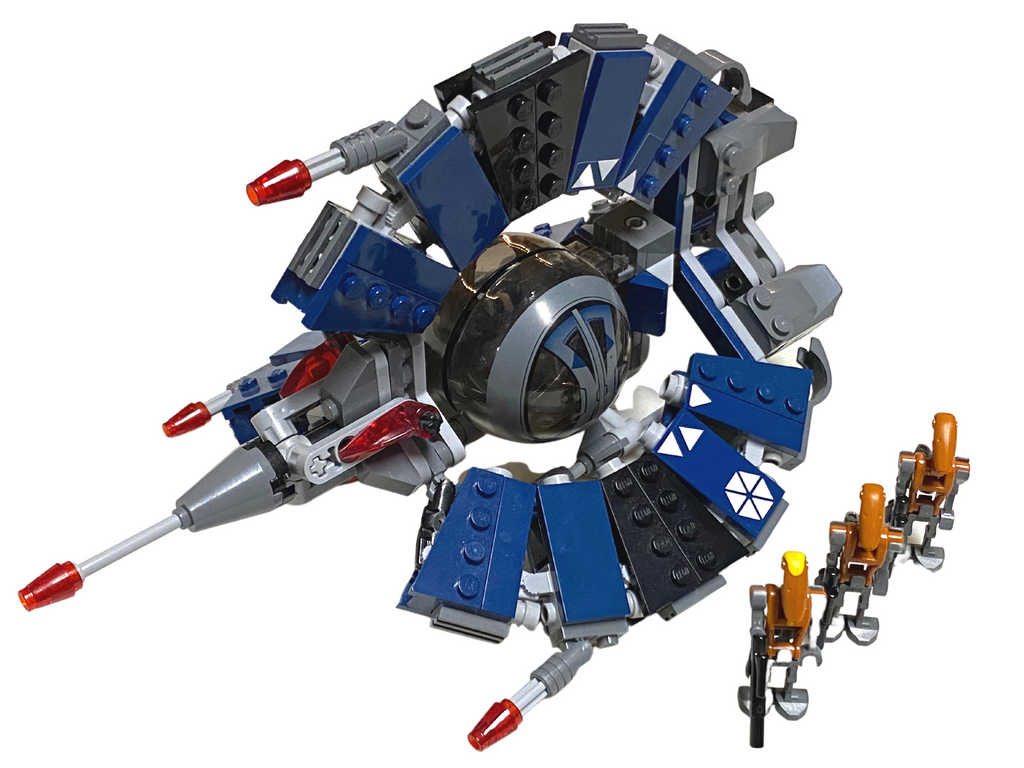 Display for LEGO Star Wars Droid Tri-Fighter 8086