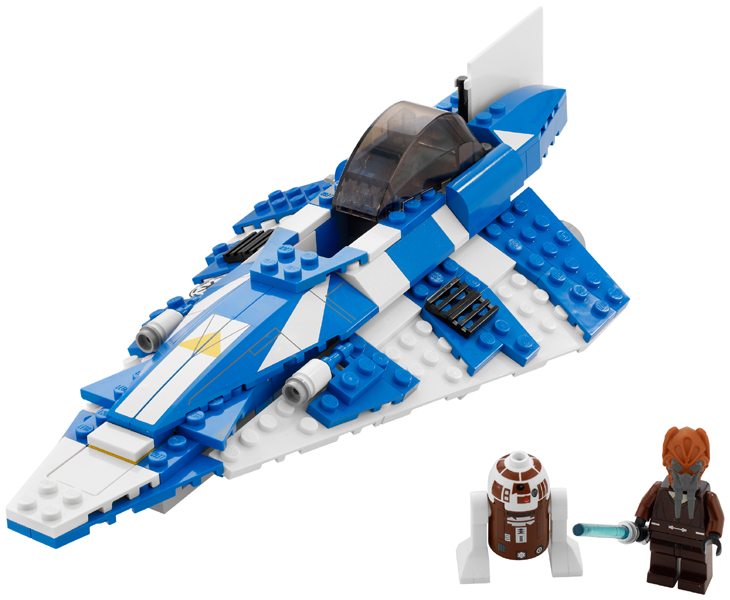 Display for LEGO Star Wars Plo Koon's Jedi Starfighter 8093