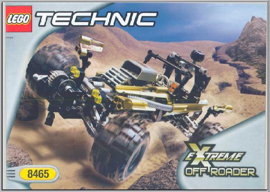 Instructions for Set 8465 Extreme Off-Roader - Main Image