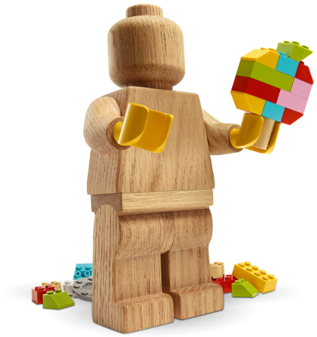 Box art for LEGO Wooden Minifigure 