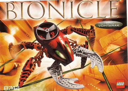 Instructions for Set 8742 Visorak Vohtarak – Bricker King