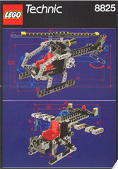 Instructions for LEGO (Instructions) for Set 8825 Night Chopper  8825-1