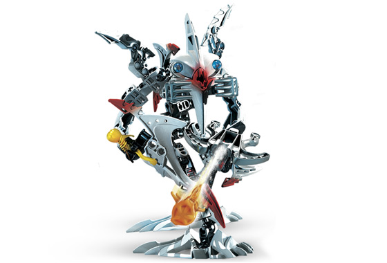Display for LEGO Bionicle Pridak 8921