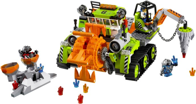 Display for LEGO Power Miners Crystal Sweeper 8961