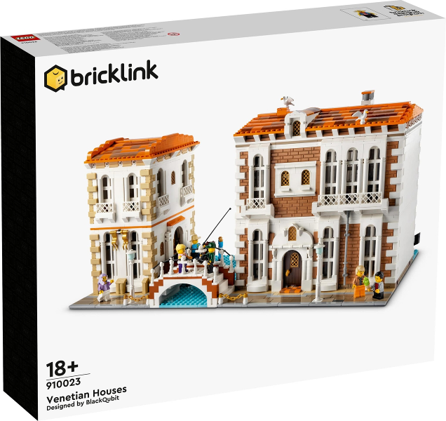 Box art for LEGO BrickLink Designer Program Venetian Houses 910023