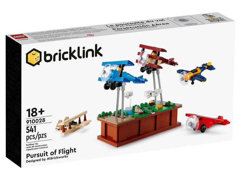 Box art for LEGO BrickLink Designer Program Pursuit of Flight 910028