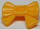 Display of LEGO part no. 93080j Friends Accessories Hair Decoration, Bow with Pin  which is a Bright Light Orange Friends Accessories Hair Decoration, Bow with Pin 