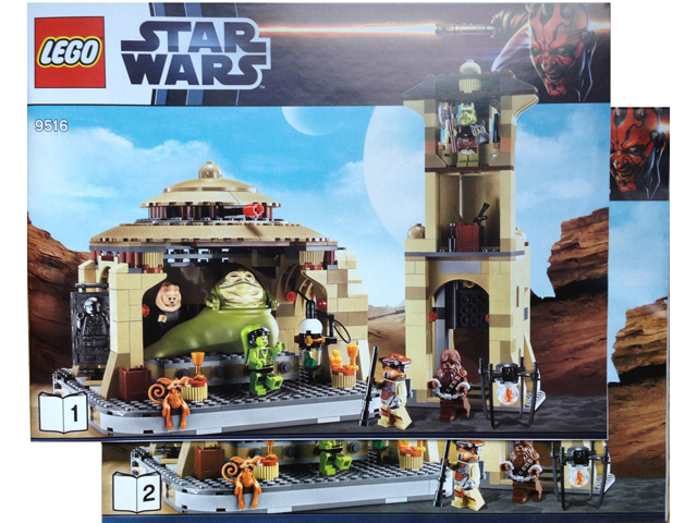 Instructions for LEGO (Instructions) for Set 9516 Jabba's Palace  9516-1