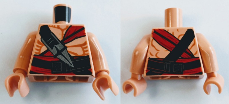 Lego bare chest cheap torso