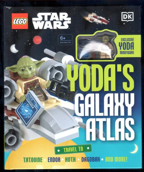 Cover for LEGO Yoda's Galaxy Atlas (Exclusive Yoda Minifigure)  9780241467657