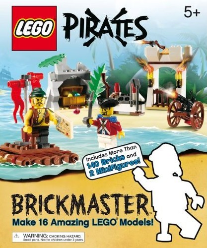 Cover for LEGO Brickmaster Pirates (Hardcover) / Complete with parts, minifigs and book in good used condition. 9780756672805
