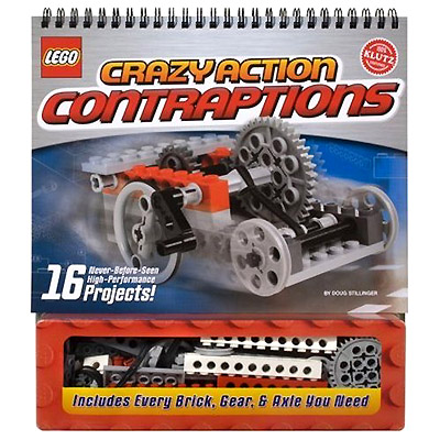 Cover for LEGO Crazy Action Contraptions Book (Klutz) Vol. 2  9781591747697