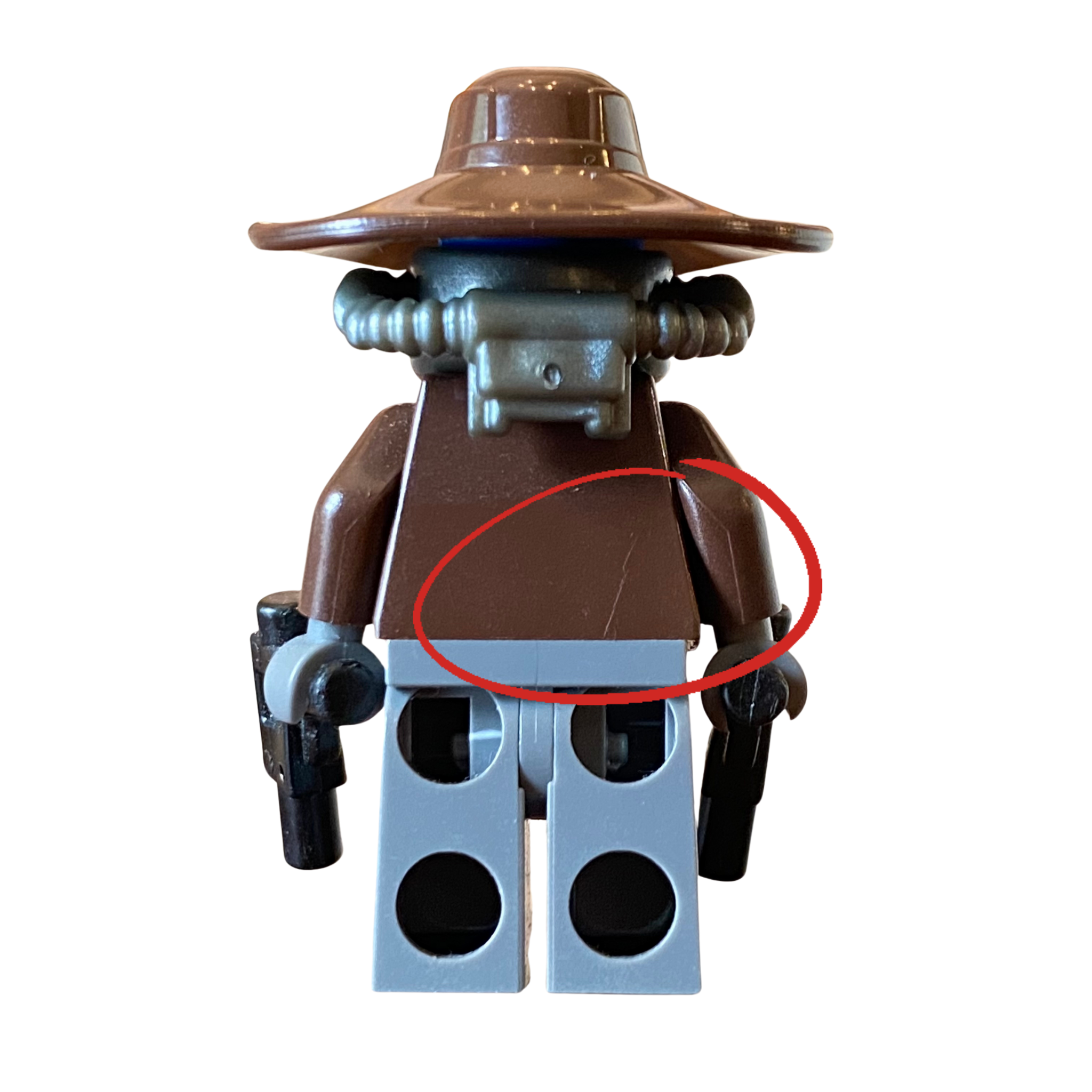 Cad Bane, Dark Bluish Gray Hands and Legs – Bricker King