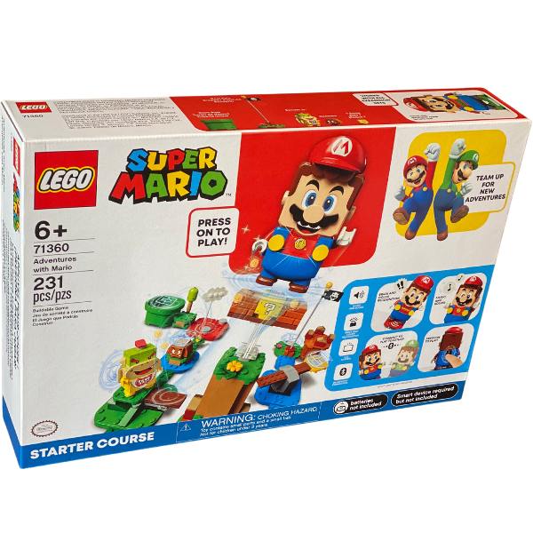 New Box Art for LEGO Super Mario Adventures with Mario 71360