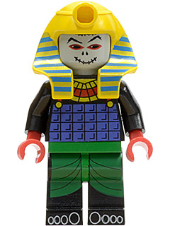 Display of LEGO Adventurers Pharaoh Hotep